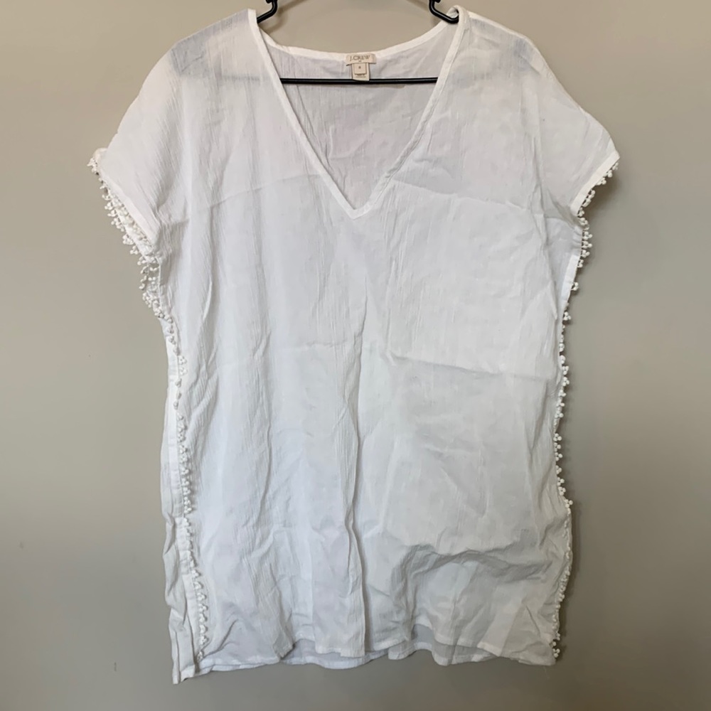 Size medium J. Crew pool/beach cover